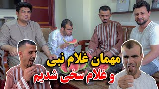 آشپزی جالب غلام سخی و نبی - اگر تحمل خنده زیاد ندارید نبینید😄😂