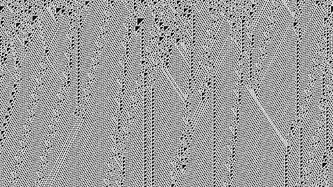 Cellular Automata Rule 110 - [FREE USE] Royalty & Copyright Free Stock Video, VJ Loops, and Effects