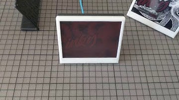 Enclosure for pimoroni inkywHAT and raspberry pi zero - demo #2