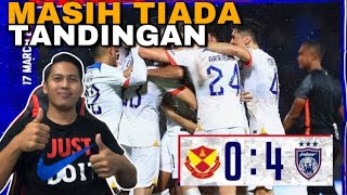 Selangor Fc 0-4 Johor DT | JDT Masih Tiada Tandingan lagi Buat Selangor Berduka !!!