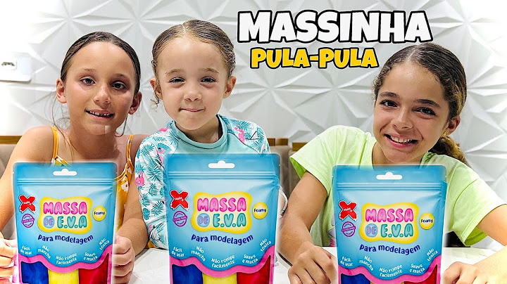 TESTANDO MASSINHA QUE PULA 😱