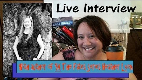 Live interview with author Heather Lyons