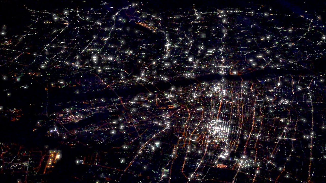 スカイマーク Sky6便 福岡空港離陸 茨城空港着陸 February 21 16 地上の灯火が綺麗 Youtube