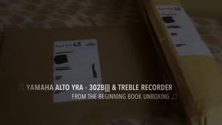 YAMAHA ALTO - 302B||| & TREBLE RECORDER FROM THE BEGINNING UNBOXING || Jace Kai
