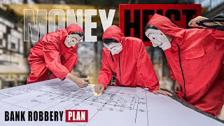 MONEY HEIST PARKOUR || What's a free day of BAD GUY BANK ROBBERY PLAN Ep.2 ||B2F| Live Story