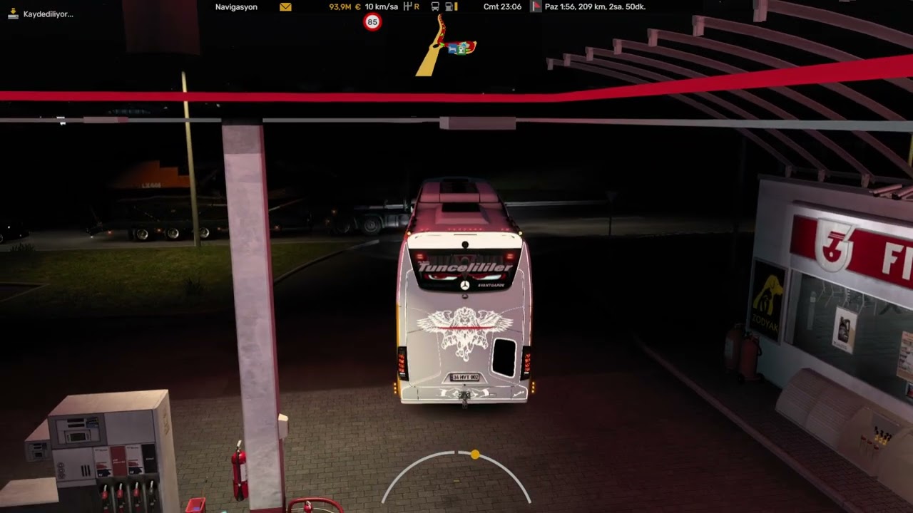 Tourismo 16 RHD Test Sürüşü - ETS2  Otobüs Modu