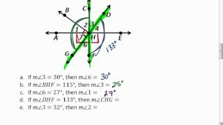 2.7 (5 of 5) Solving for Angle Measures, con't
