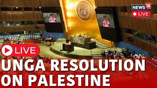 UN General Assembly LIVE | Israel Gaza News | Israel Vs Palestine War | UNGA | Ceasefire | N18L