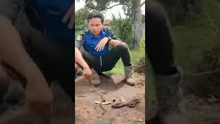 viral lagi asik edukasi malah ngejungkel kesawah