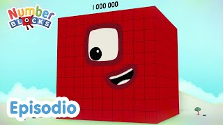 @Numberblocks en Español | Episodios completos | MIL MÁS UNO