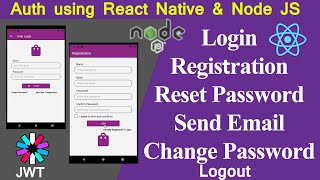 Complete Authentication using React Native and Express Node JS (Hindi)