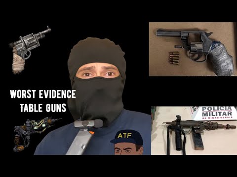 Idiots With Guns: Evidence Table Guns