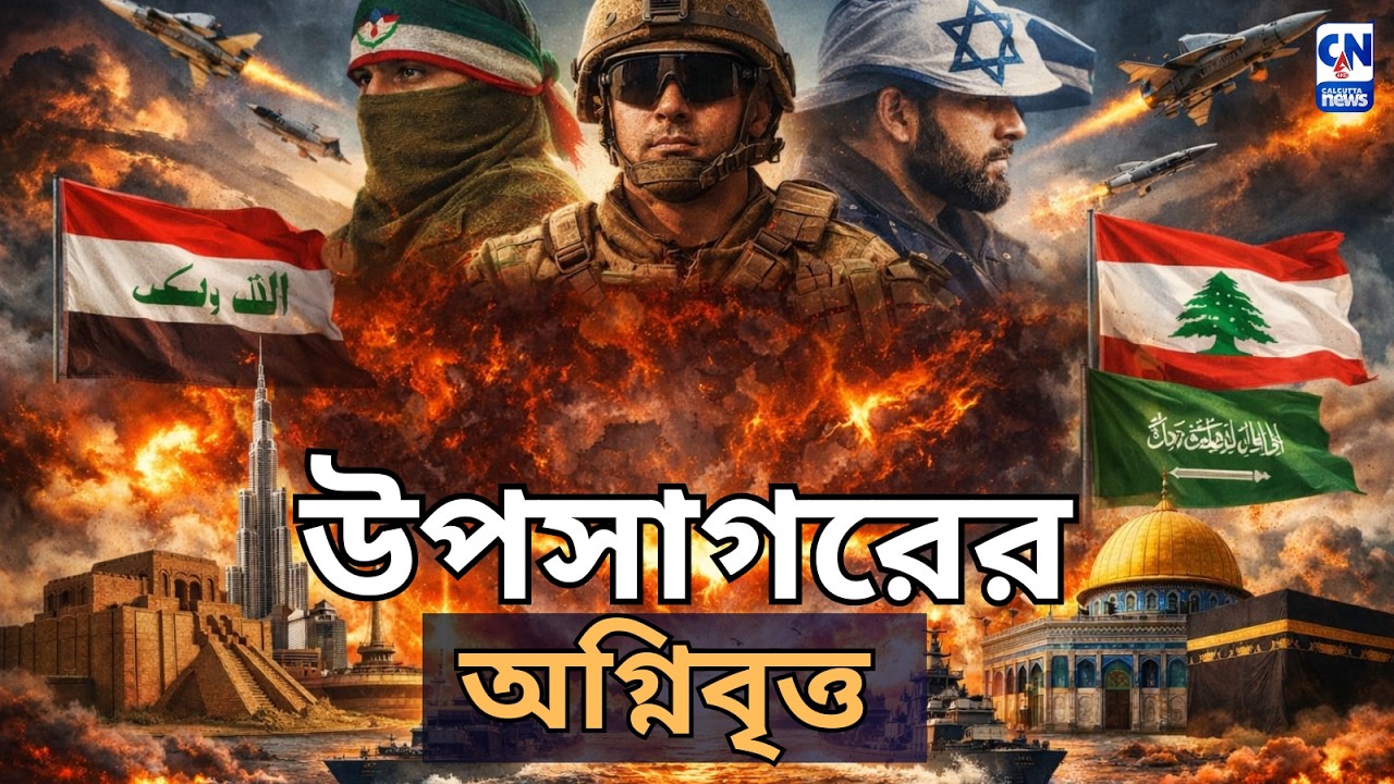 উপসাগরে যুদ্ধের আগুন: ইরান-আমেরিকা-ইসরায়েল সংঘাত এখন উপসাগরীয় দেশগুলোতে ছড়িয়ে পড়েছে