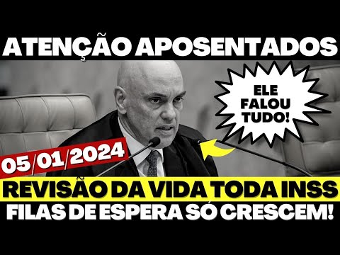 💣ATENÇÃO APOSENTADOS do INSS: REVISÃO DA VIDA TODA – MILHARES AGUARDANDO na FILA de ESPERA!