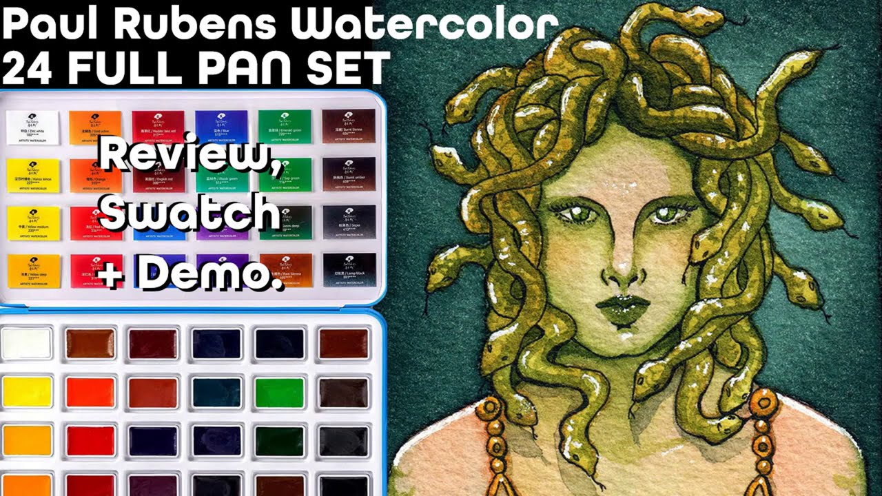 Paul Rubens watercolor review - Affordable professional quality