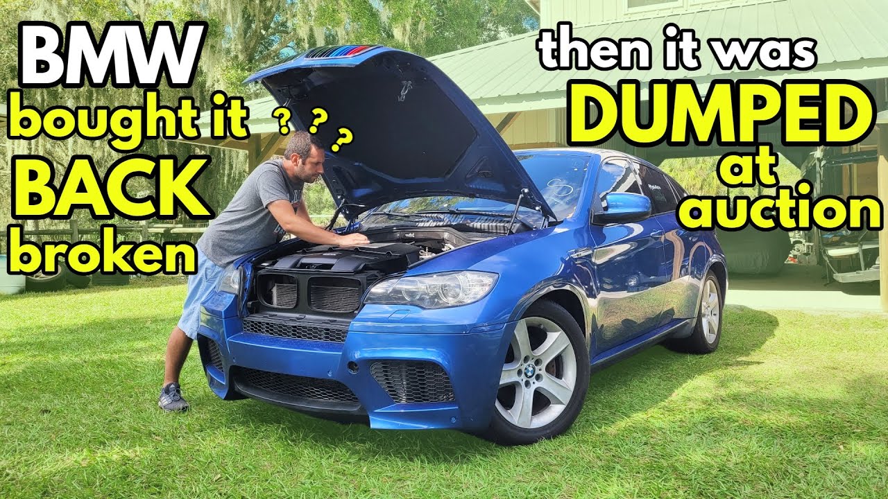 ⁣I Bought a Lemon Buyback BMW X6M and got 50% off because of a Mystery Electrical Issue