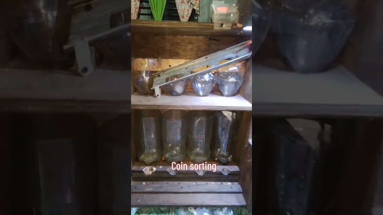 DIY Coin sorter with coin counter