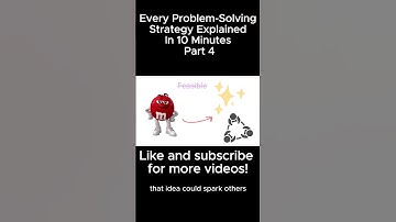 Every Problem-Solving Strategy Explained In 10 Minutes Part 4 #shorts #short #learn #problemsolving