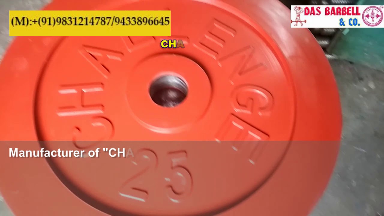 CHALLENGE rubber barbell plates,CHALLENGE rubber barbell plates Manufacturers in India,barbell plate