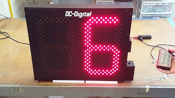 DC-152T-DN-W-DAYS (2 Digit Wireless Outdoor Countdown Days Timer)