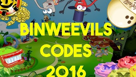 BINWEEVILS: ALL WORKING CODES 2016 - 16 DOSH, 5050 MULCH, 1050 XP, 3 NEST ITEMS AND SEEDS
