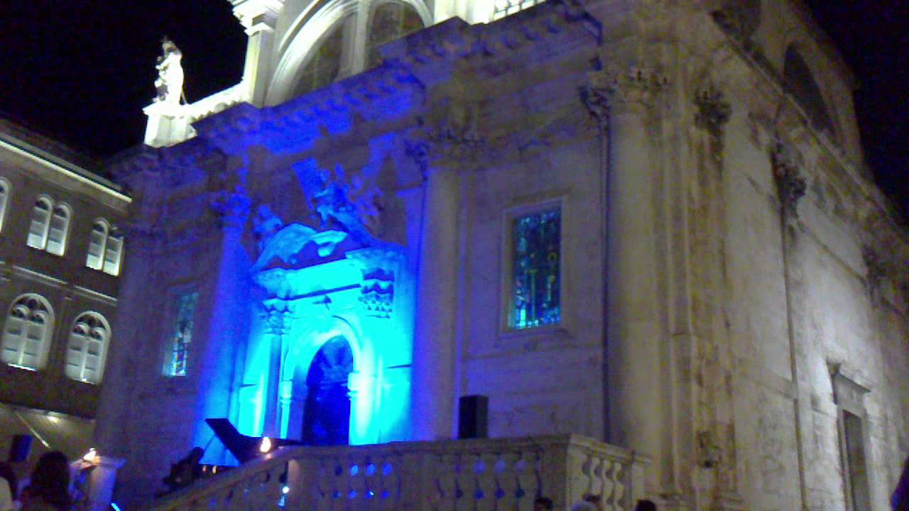 Dubrovnik Summer Festival 2011 - Piano performance at St Blaise's Church #1