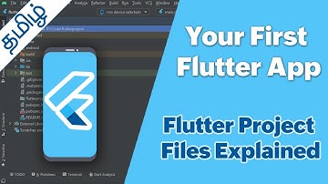 Flutter Tutorial For Beginners | Build Your First Flutter App | Project Files Explained | Tamil
