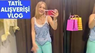 Tatil Alışverişi Vlog. Ecrin Su Çoban