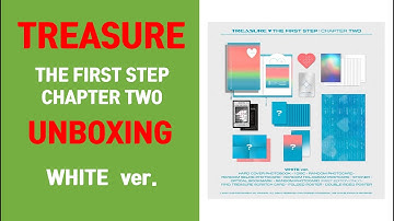 [ Unboxing & Giveaway ] TREASURE - The First Step : CHAPTER TWO (WHITE  Version) 트레저 KPOP ALBUM 언박싱