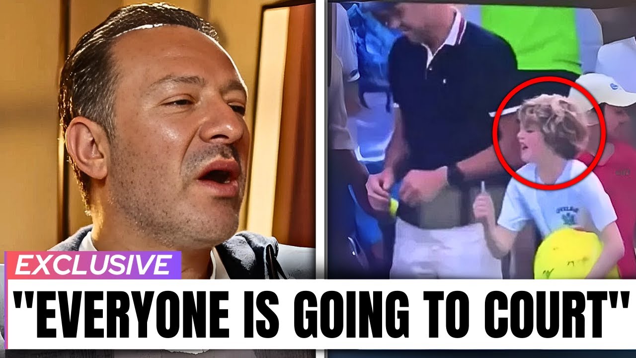 CEO THREATENS LAWSUIT After Going Viral For STEALING Signed Hat From Young Kid At US Open?!