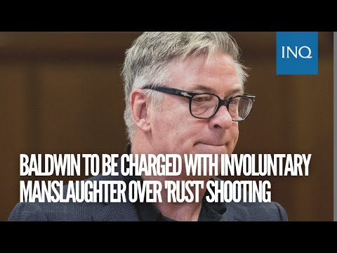 Alec Baldwin to be charged with involuntary manslaughter over 'Rust' shooting