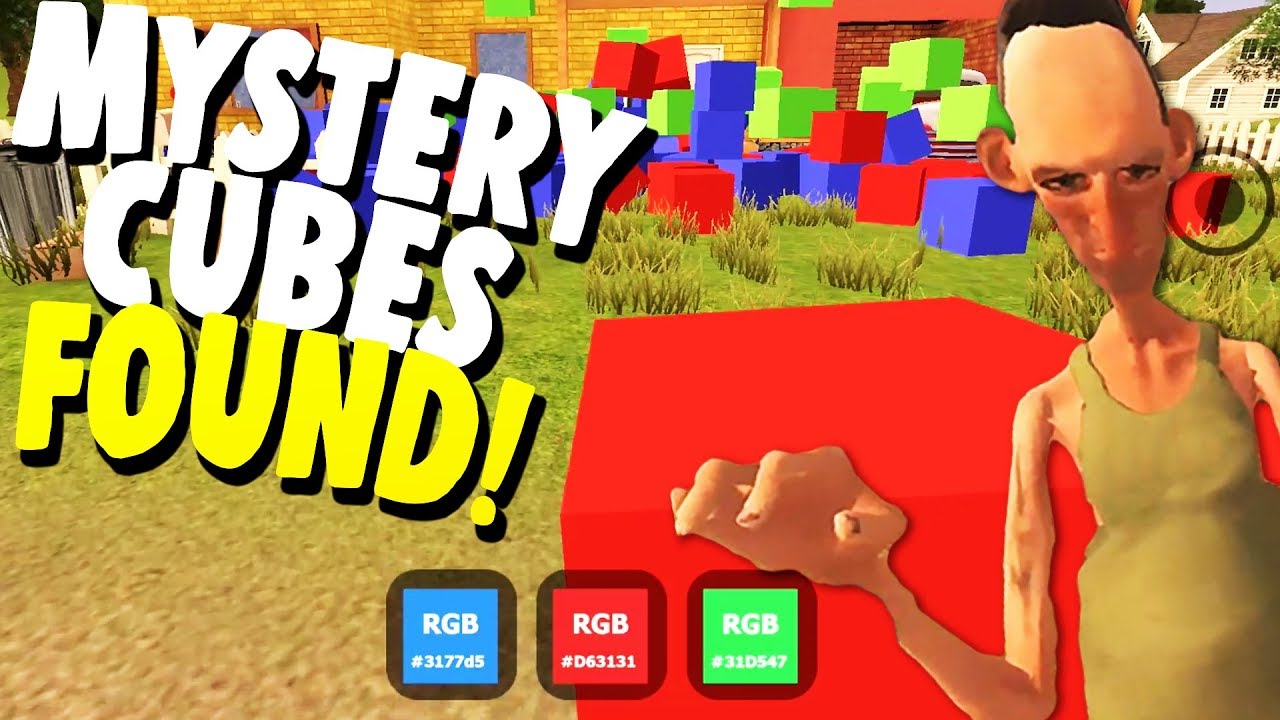 We Found All Of Angry Neighbors Secret Mystery Cubes Angry Neighbor Gameplay - kindly keyin robloxomnom