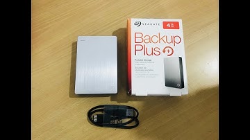 Seagate Backup Plus 4TB Portable Storage USB 3.0 (External Hard Drive)