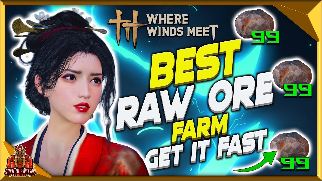 Где встречаются ветры: как быстро добыть сырую руду — лучший способ добычи сырой руды.