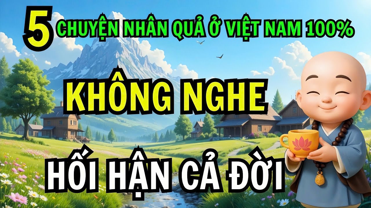Tổng Hợp 5 Câu Chuyện Nhân Quả Có Thật Ở Việt Nam 100% – Không Nghe Hối Hận Cả Đời