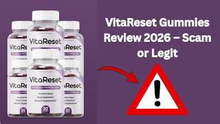 VitaReset Gummies Review 2026 – Scam or Legit