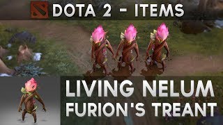 DOTA2 Items : Living Nelum - Furion&#39;s Treant