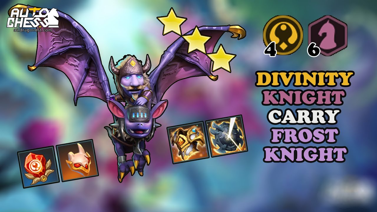 BE CAREFUL YOU STEP🦇🦇FROST KNIGHT⭐⭐⭐LEAVING POSIONOUS MIST TRAIL☠️☠️ - Auto Chess Mobile