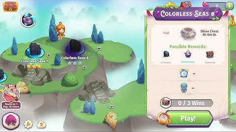 Merge Magic - Colorless Seas 8 - 3 Stars