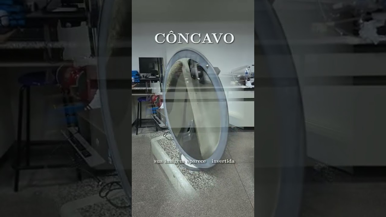 Espelho C&ocirc;ncavo e Convexo