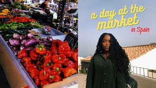 SPAIN VLOG | explore a Spanish farmer's market with me!