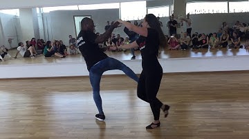 William Dos Santos and Dashusha Nizhny Zouk Fest 2018 after class demo