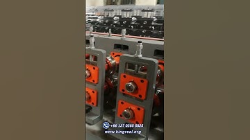 KINGREAL Metal Ceiling Channel Making Machine | F-shape Profile Roll Forming Machine