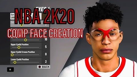 BEST CHEESER FACE CREATION ON NBA 2k20 |  HOW TO LOOK LIKE COMP PLAYER !