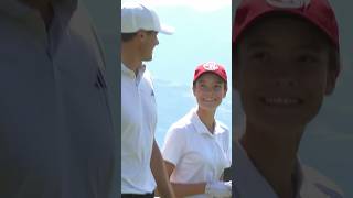 14-year-old amateur BEATS pro golfer 😮
