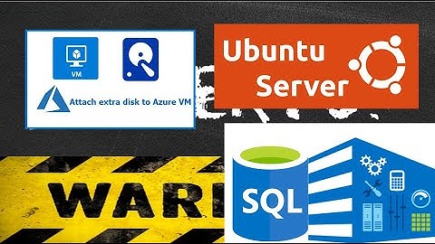 Agregar Disco Persistente VM Azure, Ubuntu + SQL Server