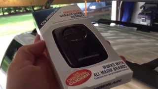 Chamberlain Universal Garage Door Remote Opener. How to link with the opener and learn button. Lowes
