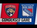 10/23/18 Condensed Game: Panthers @ Rangers