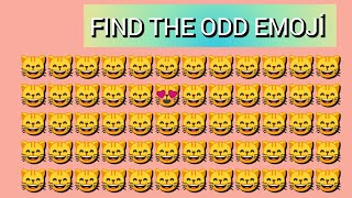 FİND THE ODD EMOJİ QUİZ /GAME