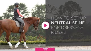 Dressage position is not just about creating a pretty picture its more
create proper alignment so you don't get undue wear and tear on your
joints. the...